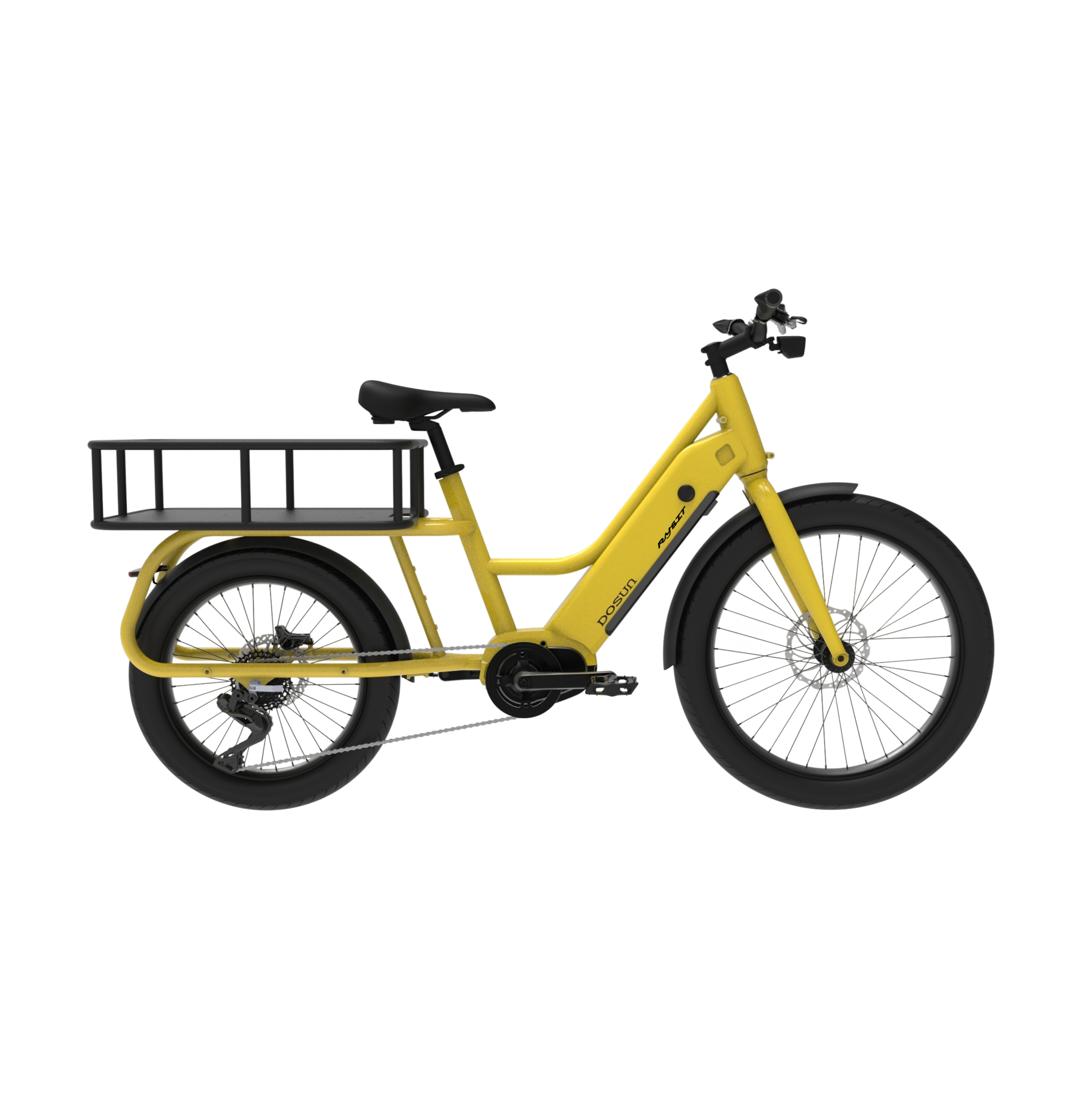 Dosun CG135 in yellow, full side profile