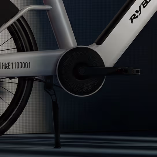 Delivery Light front-hub lock detail